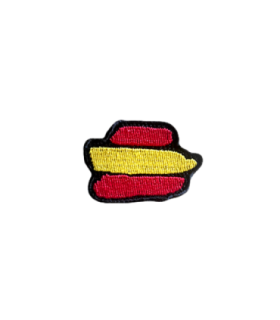 Parche Termoadhesivo Bandera España Rayas 4x3cm