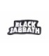 Parche Termoadhesivo Black Sabbath white 10,5x4,5cm