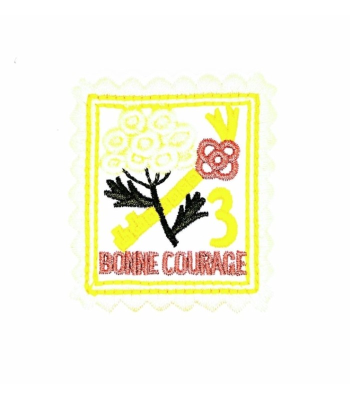 Parche Termoadhesivo Bonne courage 6,5x5,5 cm