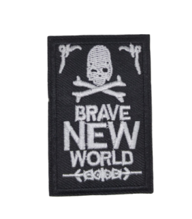 Parche Termoadhesivo Brave New World 7x4,5 cm