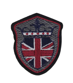 Parche Termoadhesivo Brittish Shield 7x5,5 cm