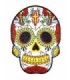 Parche Termoadhesivo Calavera Katrina white big mod3 10x7,5 cm