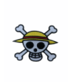 Parche Termoadhesivo Calavera One Piece 8x6,5cm