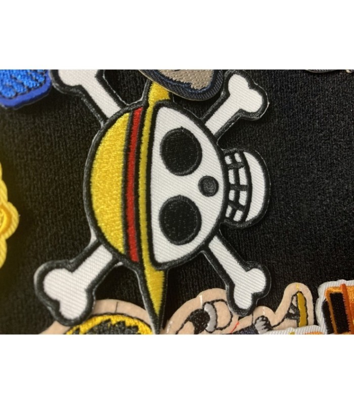 Parche Termoadhesivo Calavera One Piece 8x6,5cm