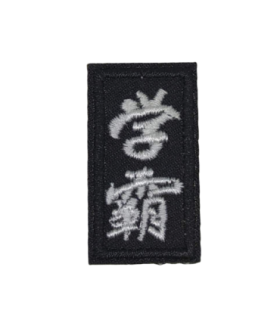 Parche Termoadhesivo Caligrafia Oriental 4x2 cm