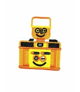 Parche Termoadhesivo Camara fotos mod3 6,5x5 cm