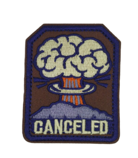 Parche Termoadhesivo Canceled 7x5,5 cm