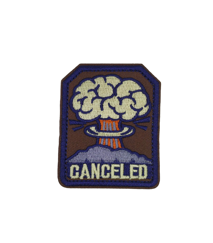 Parche Termoadhesivo Canceled 7x5,5 cm