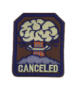 Parche Termoadhesivo Canceled 7x5,5 cm