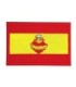Parche Termoadhesivo de la Bandera de España Sagrado Corazon 7cm