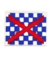 Parche Termoadhesivo de la Bandera del Tercio de Spinola 7cm