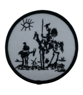 Parche Termoadhesivo Don Quijote de la Mancha 7cm