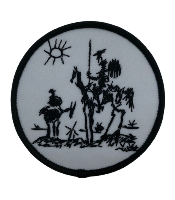 Parche Termoadhesivo Don Quijote de la Mancha 7cm