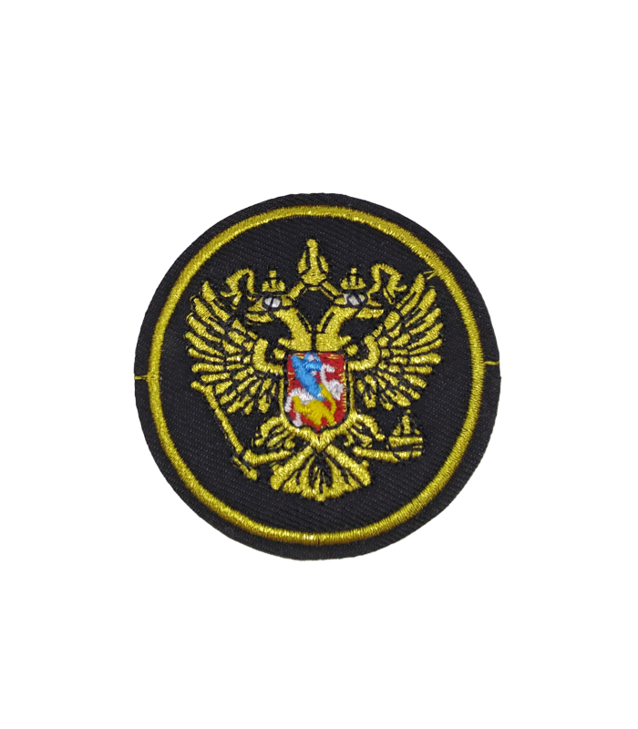 Parche Termoadhesivo Escudo de Armas Rusia 6 cm