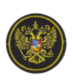 Parche Termoadhesivo Escudo de Armas Rusia 6 cm