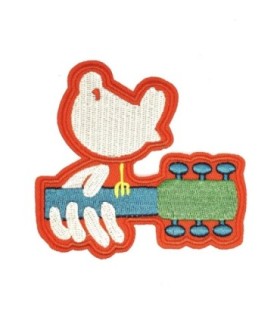 Parche Termoadhesivo Festival de Woodstock 9cm