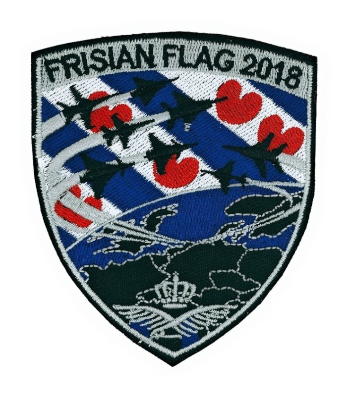 Parche Termoadhesivo Frisian Flag 2018 9cm
