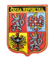 Parche Termoadhesivo Gran Escudo República Checa 8x6cm
