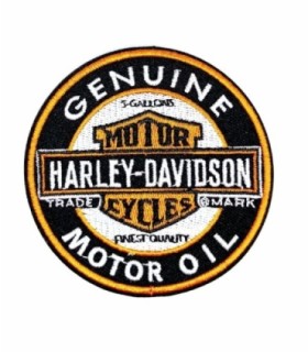 Parche Termoadhesivo HD Motor oil 7,5x7,5cm