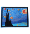Parche Termoadhesivo La Noche Estrellada Van Gogh 9,5x7cm