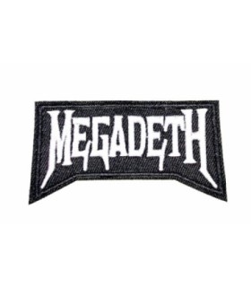 Parche Termoadhesivo Megadeth 8x4cm