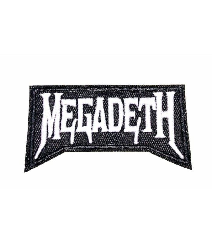 Parche Termoadhesivo Megadeth 8x4cm