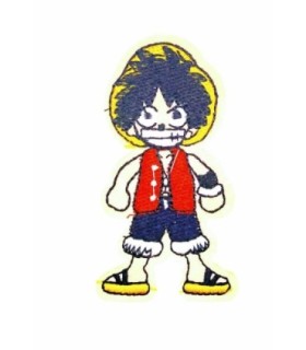 Parche Termoadhesivo Monkey D.Luffy One Piece 8x4 cm