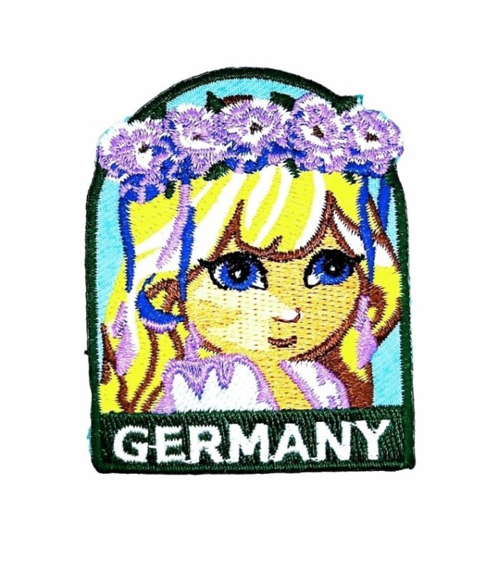 Parche Termoadhesivo Muñeca alemana 6x5,5 cm