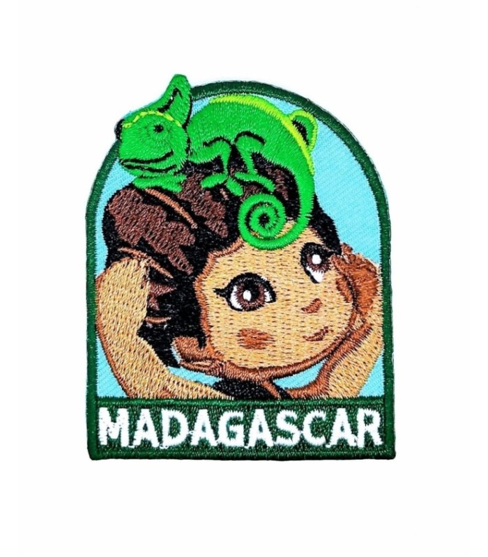 Parche Termoadhesivo Muñeca malgache 6x5,5 cm