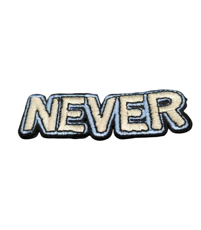 Parche Termoadhesivo NEVER 7,5x2,5 cm