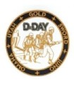 Parche Termoadhesivo Normandia Día D 9 cm