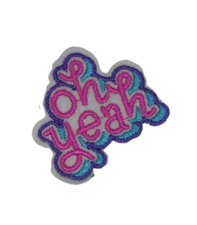 Parche Termoadhesivo Oh Yeah! 4x3 cm