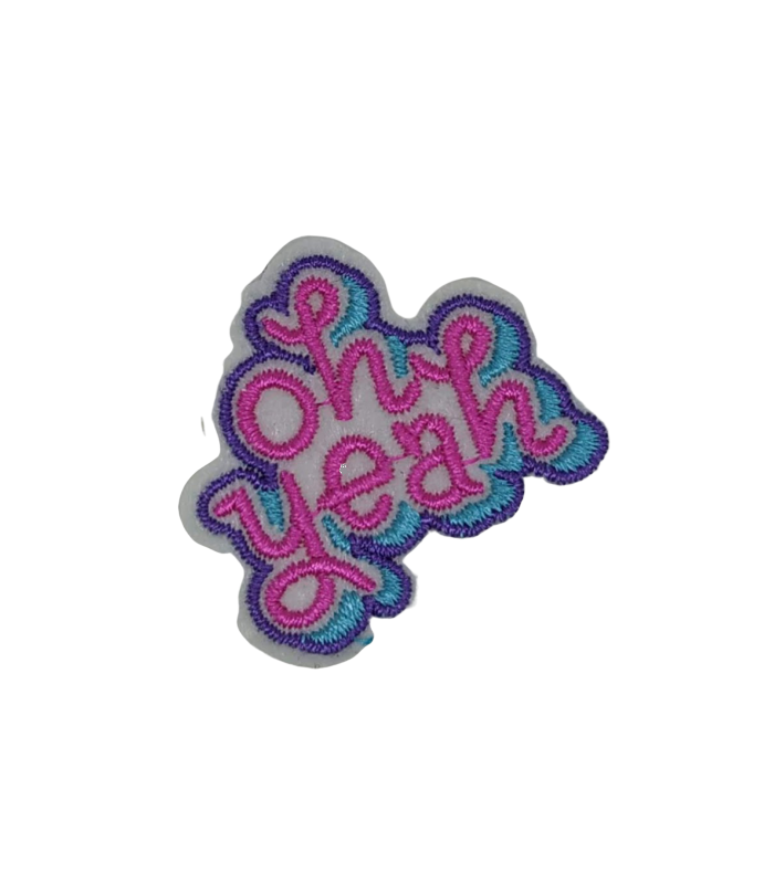 Parche Termoadhesivo Oh Yeah! 4x3 cm