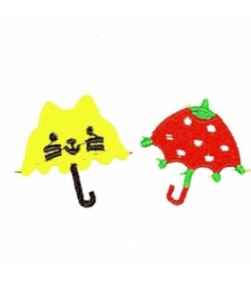 Parche Termoadhesivo Paraguas animados 4x3,5 cm