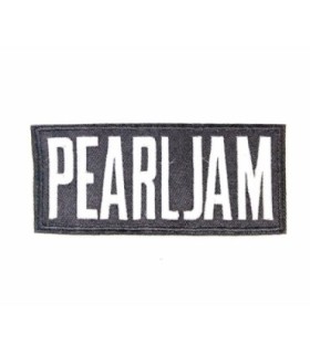 Parche Termoadhesivo Pearl Jam white 12x5cm