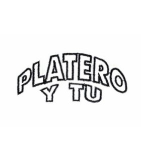 Parche Termoadhesivo Platero y Tu 8x3,5cm