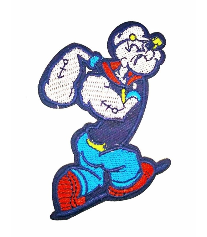 Parche Termoadhesivo Popeye el marino 7x4,5 cm