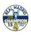 Parche Termoadhesivo Real Madrid Campeones Champions League 2018 9cm