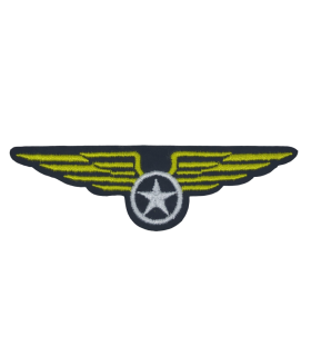 Parche Termoadhesivo Rokiski Americano Aviación 9,5x3cm