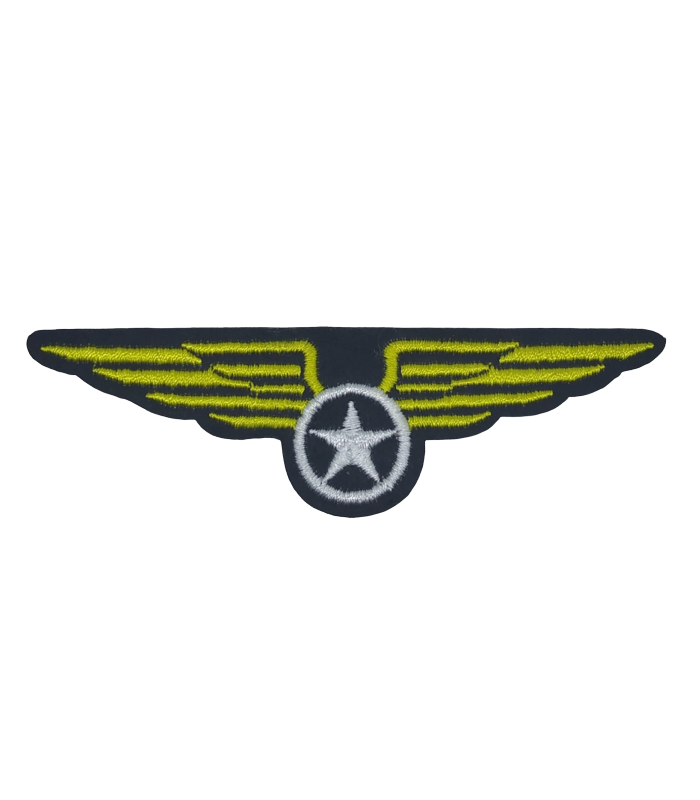 Parche Termoadhesivo Rokiski Americano Aviación 9,5x3cm