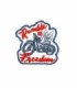Parche Termoadhesivo Rumble Of Freedom 6x5,5cm