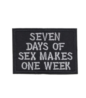 Parche Termoadhesivo Seven Days 7x5 cm