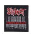 Parche Termoadhesivo Slipknot 7x7cm