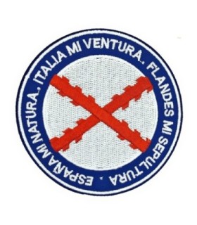 Parche Termoadhesivo Tercios España mi natura 9 cm