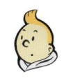Parche Termoadhesivo Tintin 11,5x7 cm