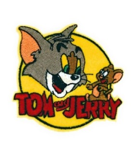 Parche Termoadhesivo Tom y Jerry 8cm