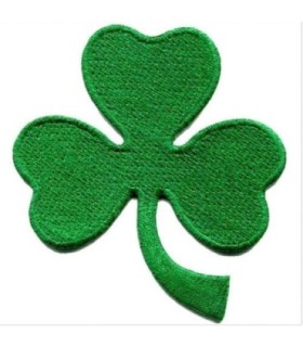 Parche Termoadhesivo Trébol de 3 Hojas 8cm
