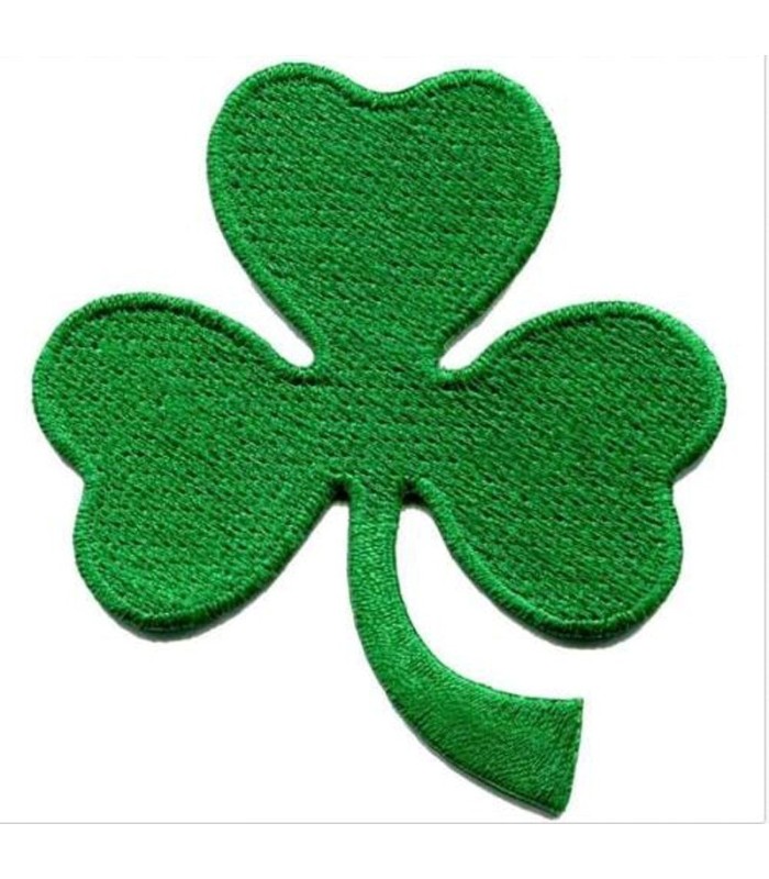 Parche Termoadhesivo Trébol de 3 Hojas 8cm