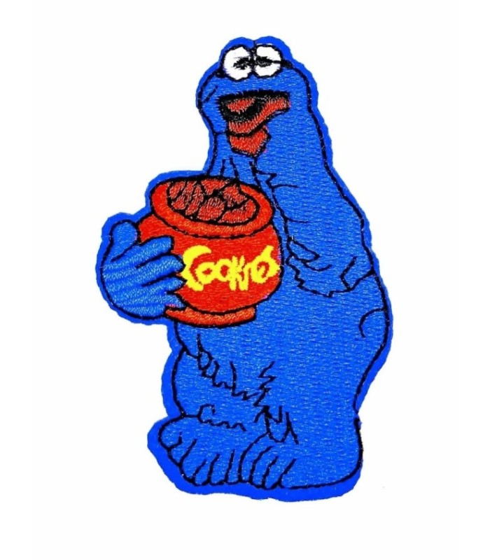 Parche Termoadhesivo Triky El Monstruo de las Galletas 7,5x4,5cm