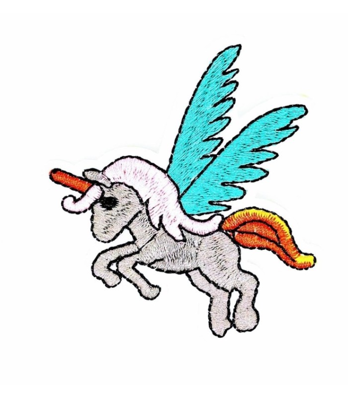 Parche Termoadhesivo Unicornio alado 7x6,5 cm